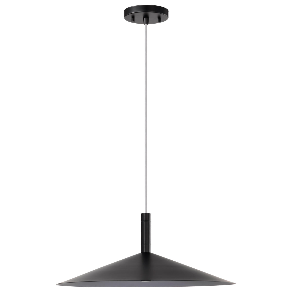 Corrine - 18 Inch LED Pendant - Matte Black - 3K/4K/5K CCT Selectable