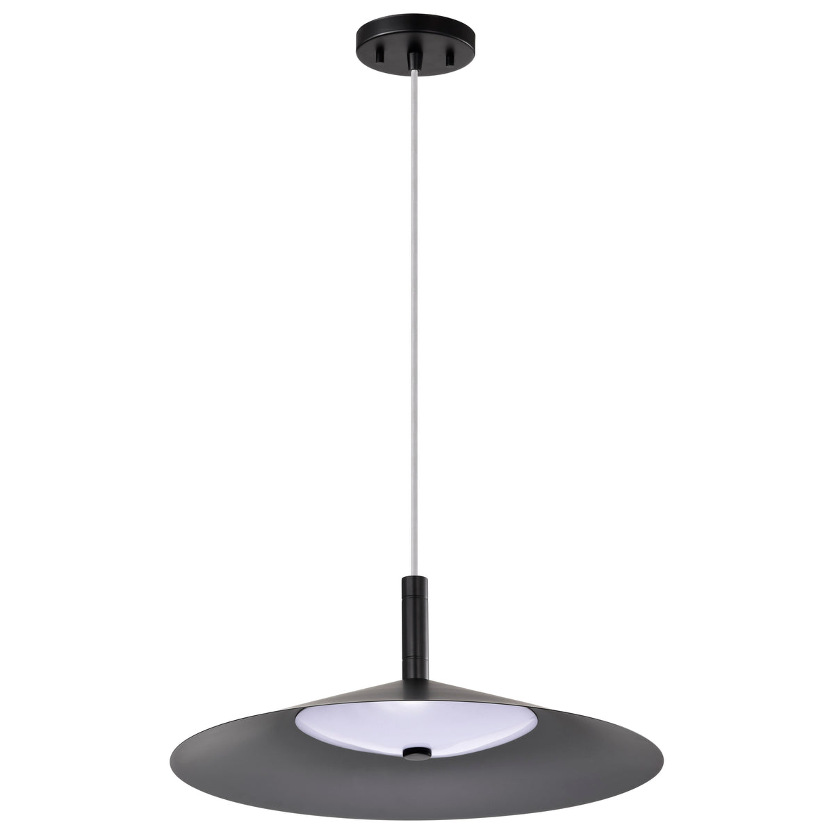 Corrine - 18 Inch LED Pendant - Matte Black - 3K/4K/5K CCT Selectable