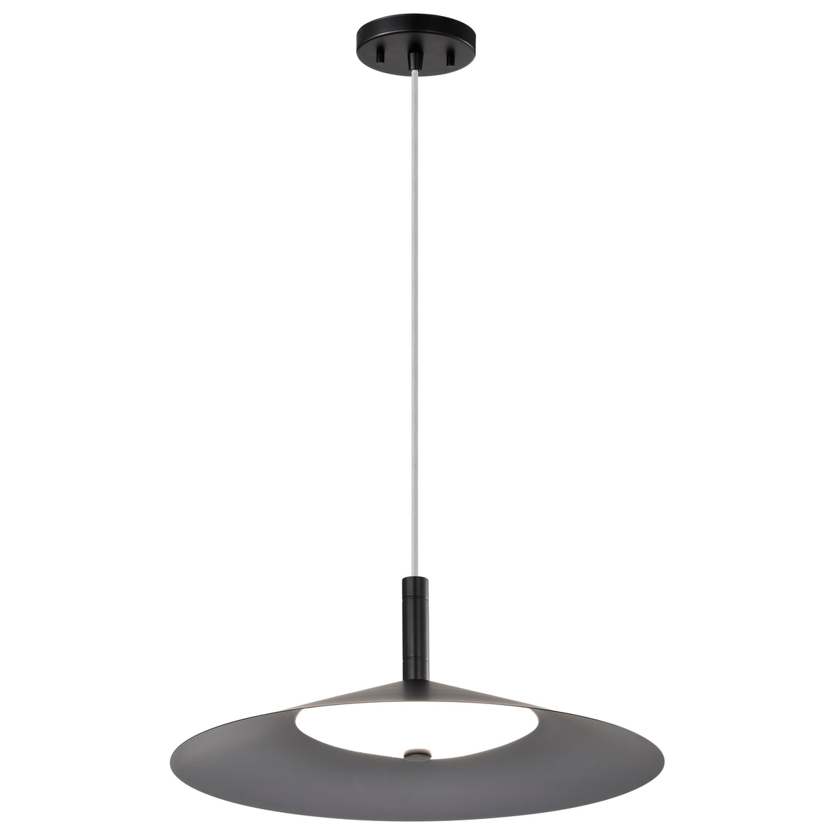 Corrine - 18 Inch LED Pendant - Matte Black - 3K/4K/5K CCT Selectable
