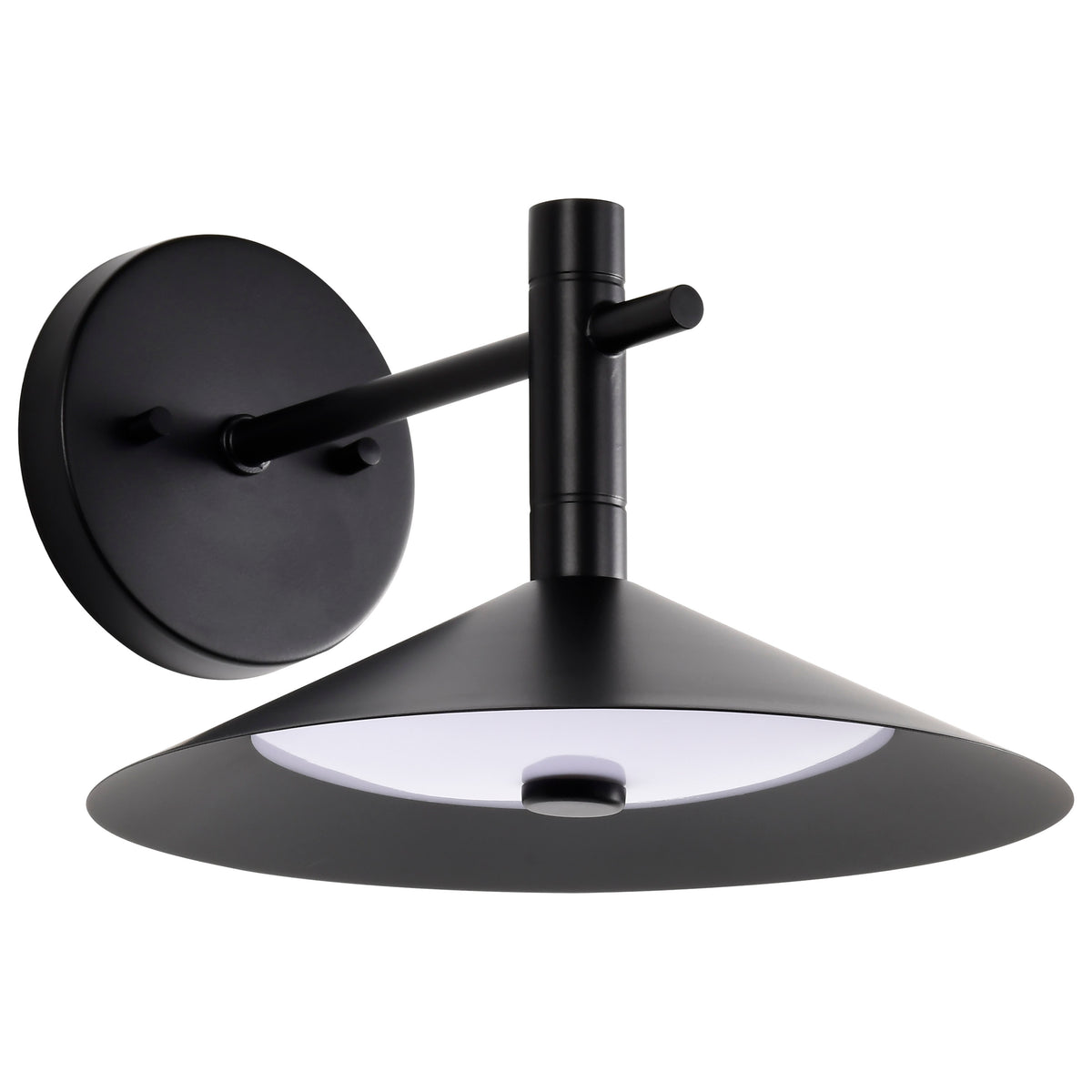 Corrine - 10 Inch LED Wall Sconce - Matte Black - 3K/4K/5K Selectable for bedrooms and hallways