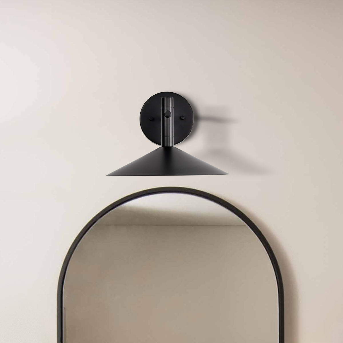 Corrine - 10 Inch LED Wall Sconce - Matte Black - 3K/4K/5K CCT Selectable