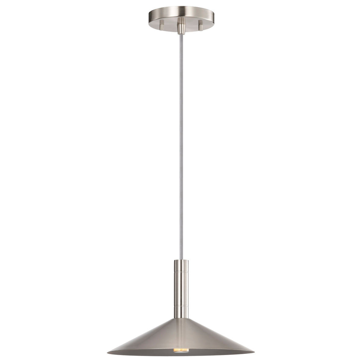 Corrine - 10 Inch LED Pendant - Brushed Nickel - 3K/4K/5K CCT Selectable