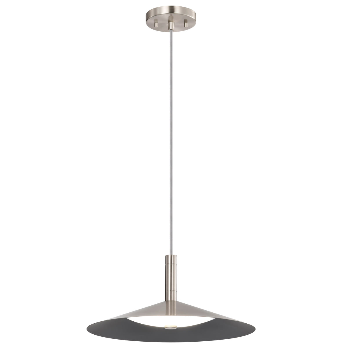 Corrine - 14 Inch LED Pendant - Brushed Nickel - 3K/4K/5K CCT Selectable