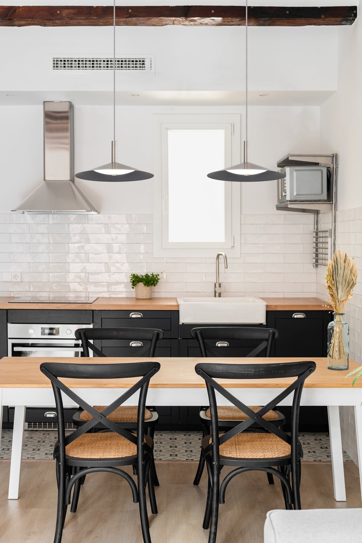 Corrine - 14 Inch LED Pendant - Brushed Nickel - 3K/4K/5K CCT Selectable