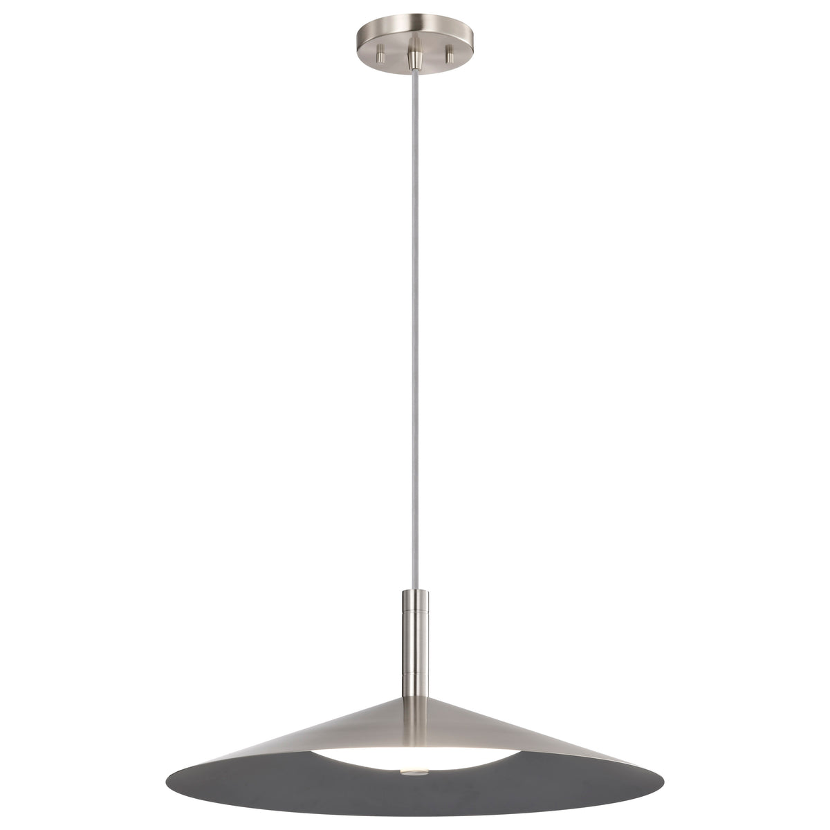 Corrine - 18 Inch LED Pendant - Brushed Nickel - 3K/4K/5K CCT Selectable
