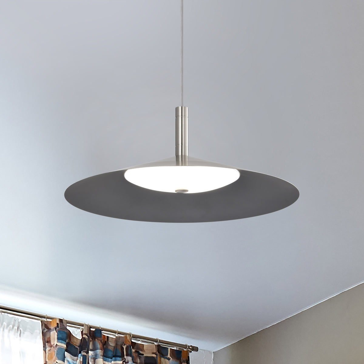 Corrine - 18 Inch LED Pendant - Brushed Nickel - 3K/4K/5K CCT Selectable