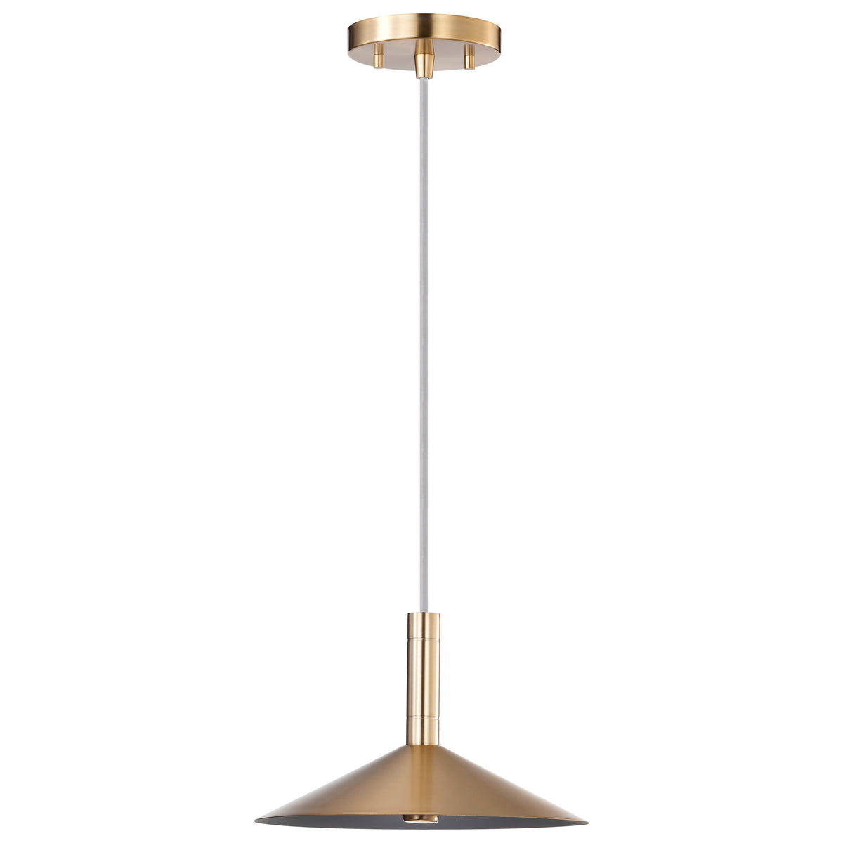 Corrine - 10 Inch LED Pendant - Burnished Brass - 3K/4K/5K CCT Selectable