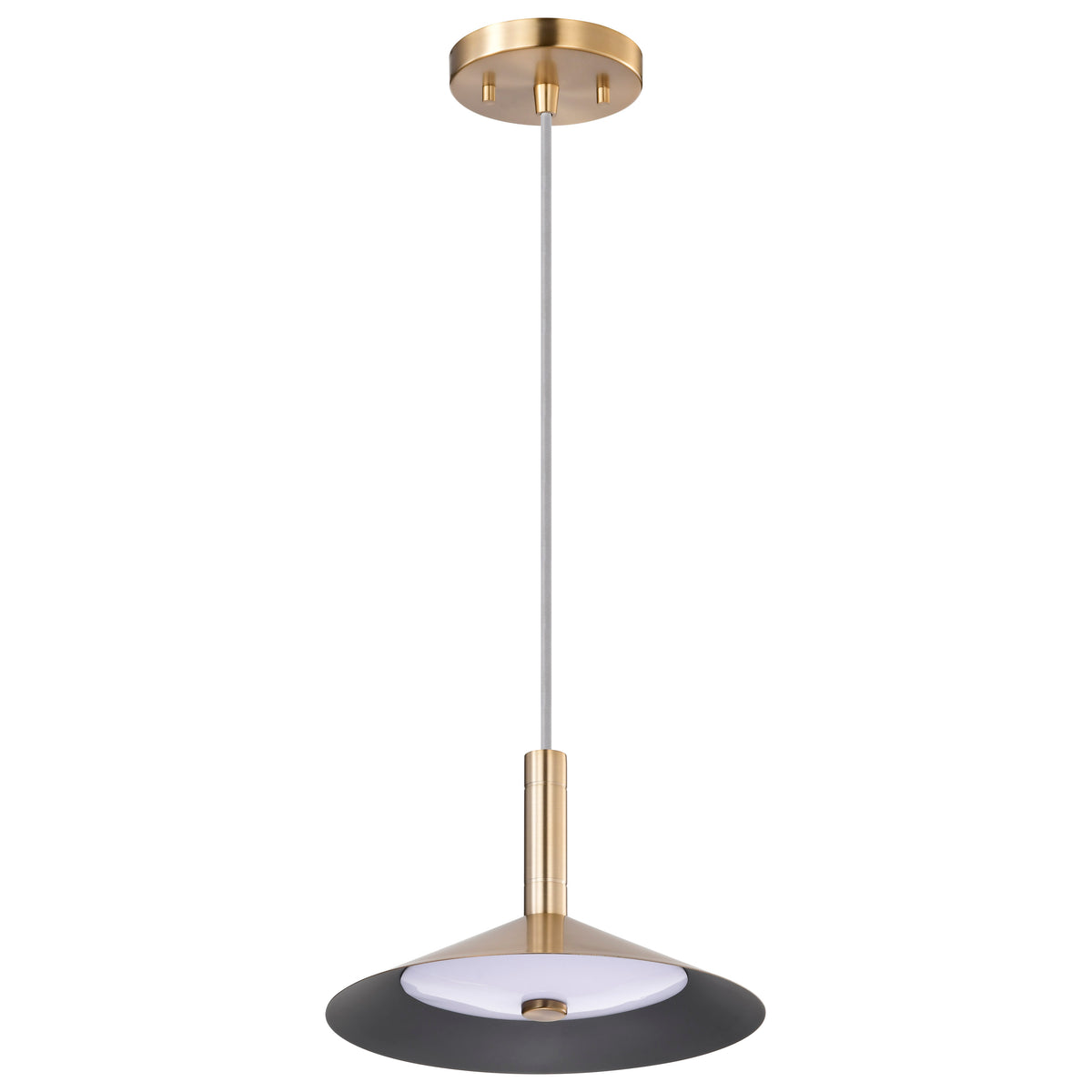 Corrine - 10 Inch LED Pendant - Burnished Brass - 3K/4K/5K CCT Selectable