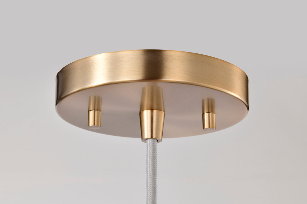 Corrine - 18 Inch LED Pendant - Burnished Brass - 3K/4K/5K CCT Selectable