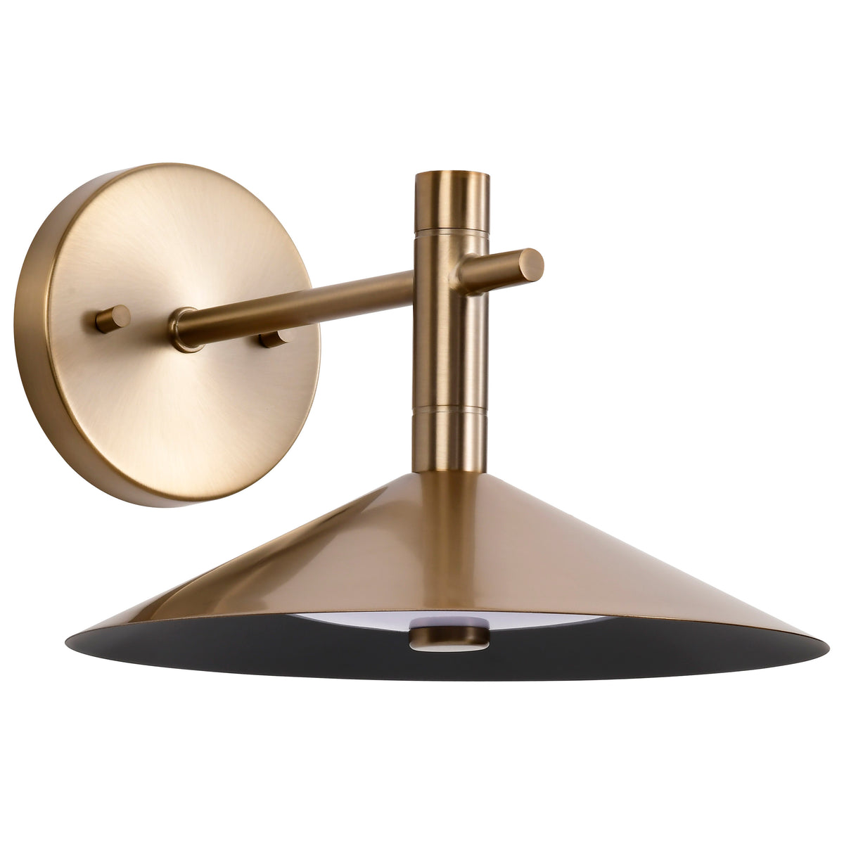 Corrine - 10 Inch LED Wall Sconce - Burnished Brass - 3K/4K/5K CCT Selectable
