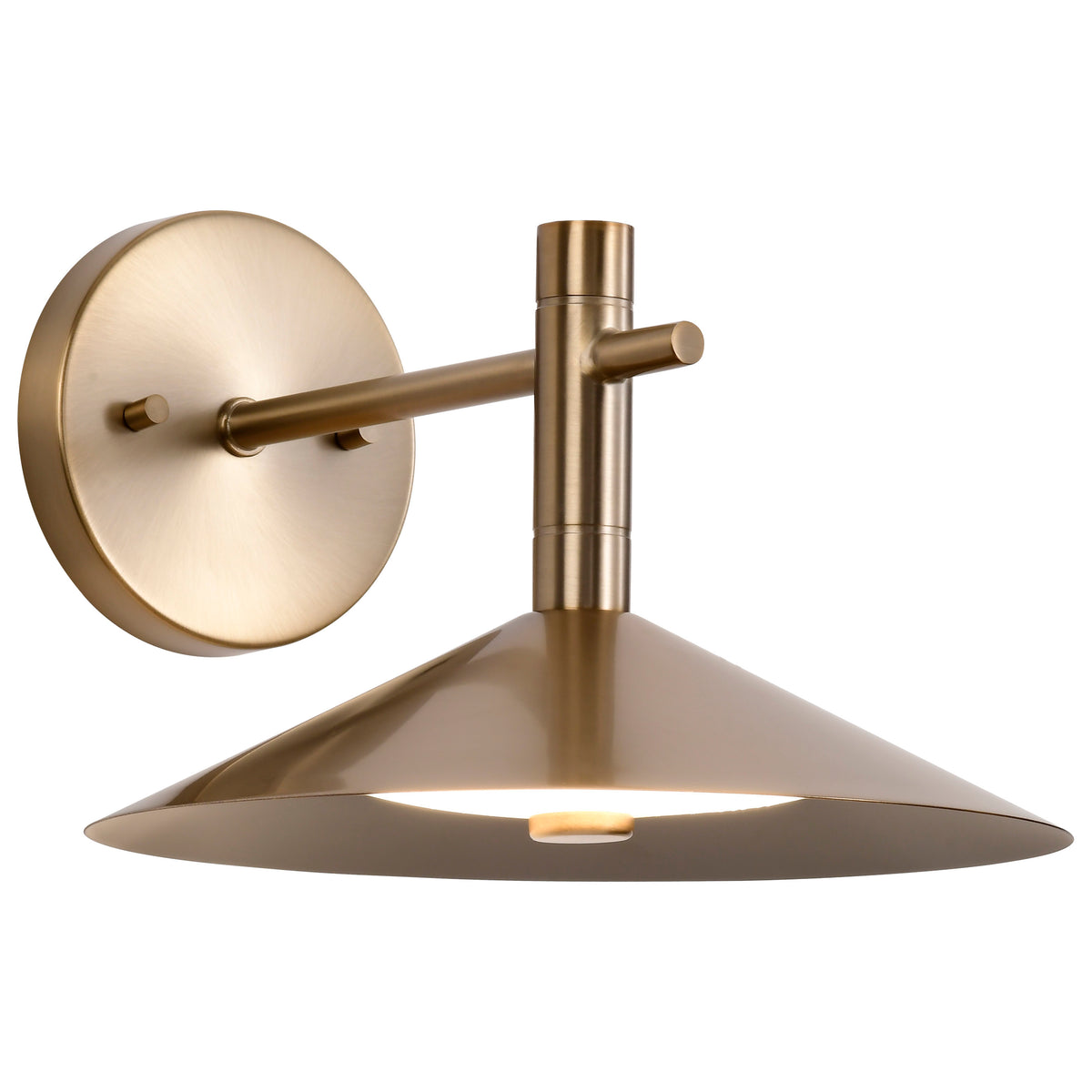 Corrine - 10 Inch LED Wall Sconce - Burnished Brass - 3K/4K/5K CCT Selectable