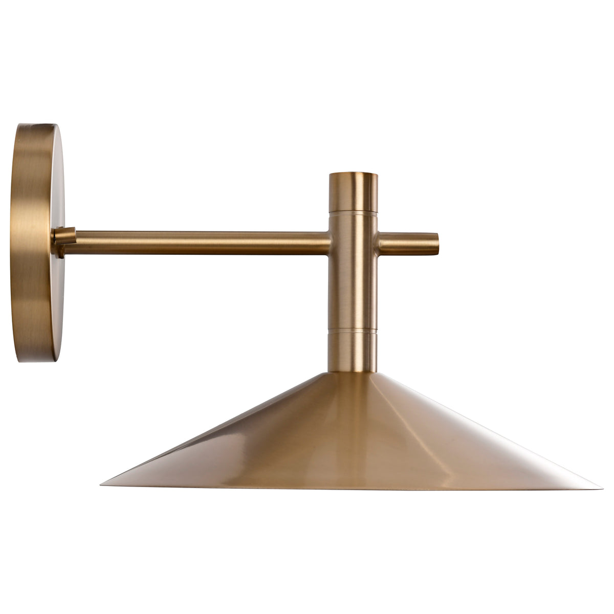 Corrine - 10 Inch LED Wall Sconce - Burnished Brass - 3K/4K/5K CCT Selectable