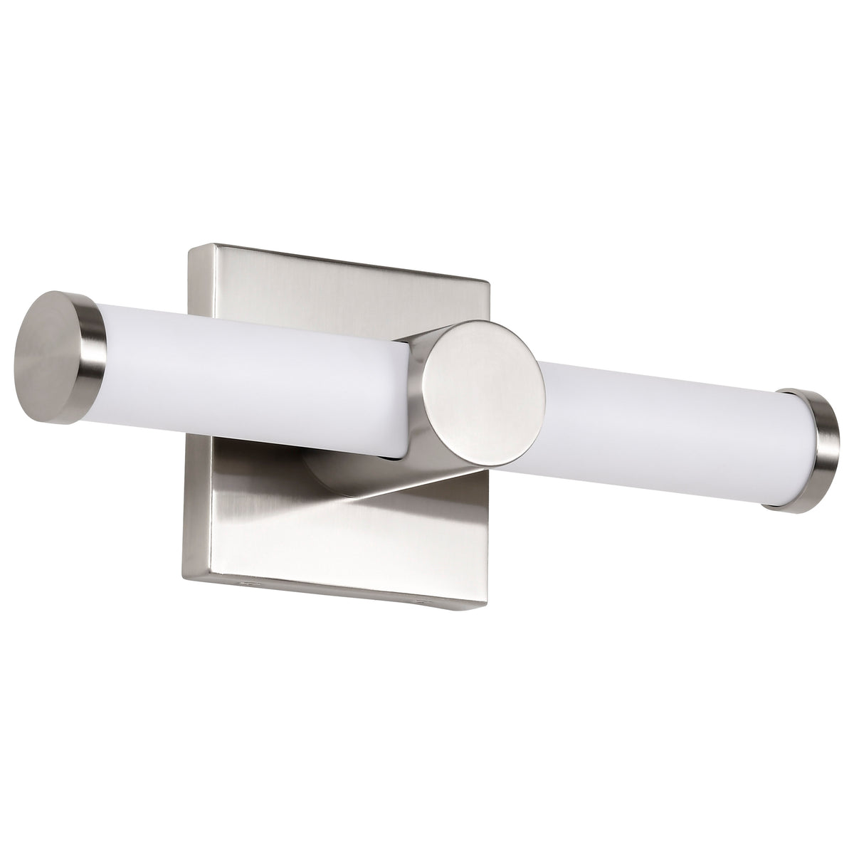 Bowman - 12 Inch LED Vanity - Brushed Nickel - Acrylic Lens for commercial spaces and hospitality spaces
