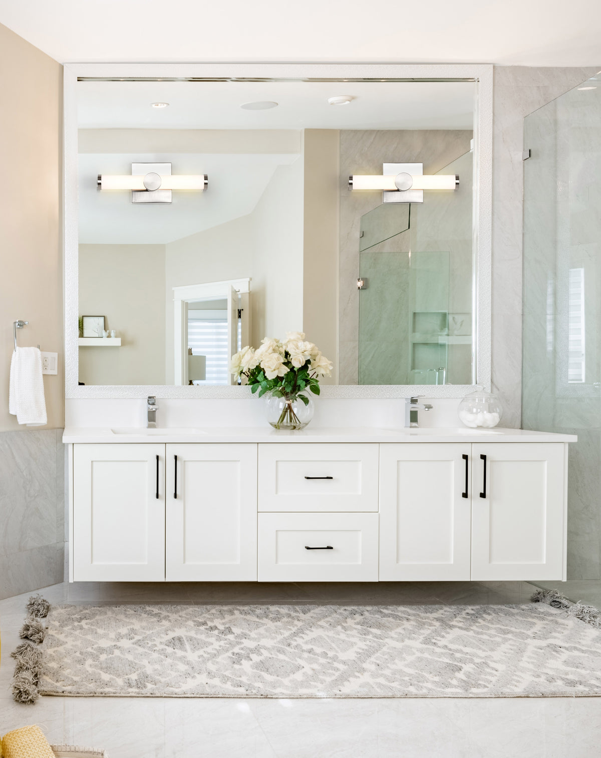 Bowman - 12 Inch LED Vanity - Brushed Nickel - Acrylic Lens