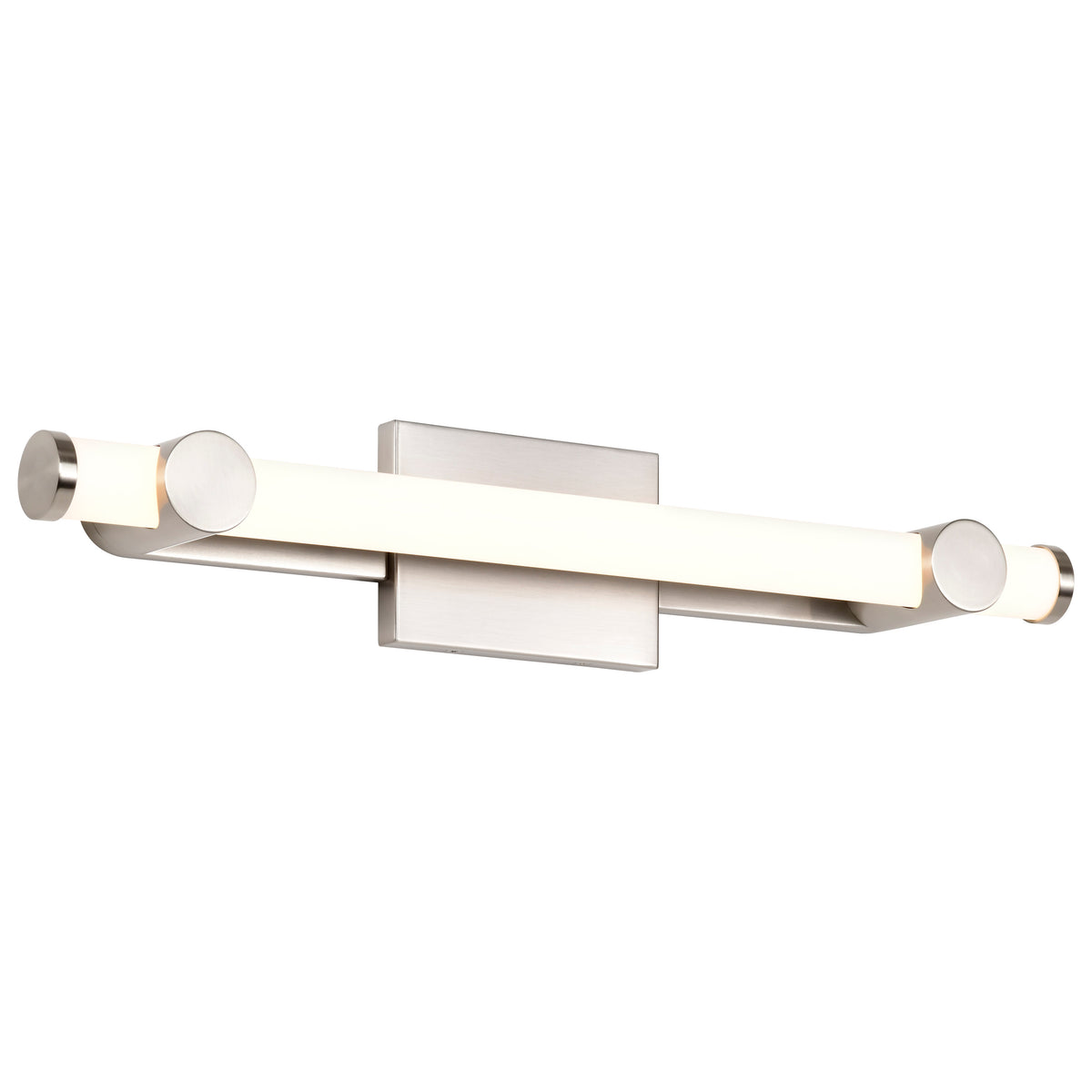 Bowman - 24 Inch LED Vanity - Brushed Nickel - Acrylic Lens