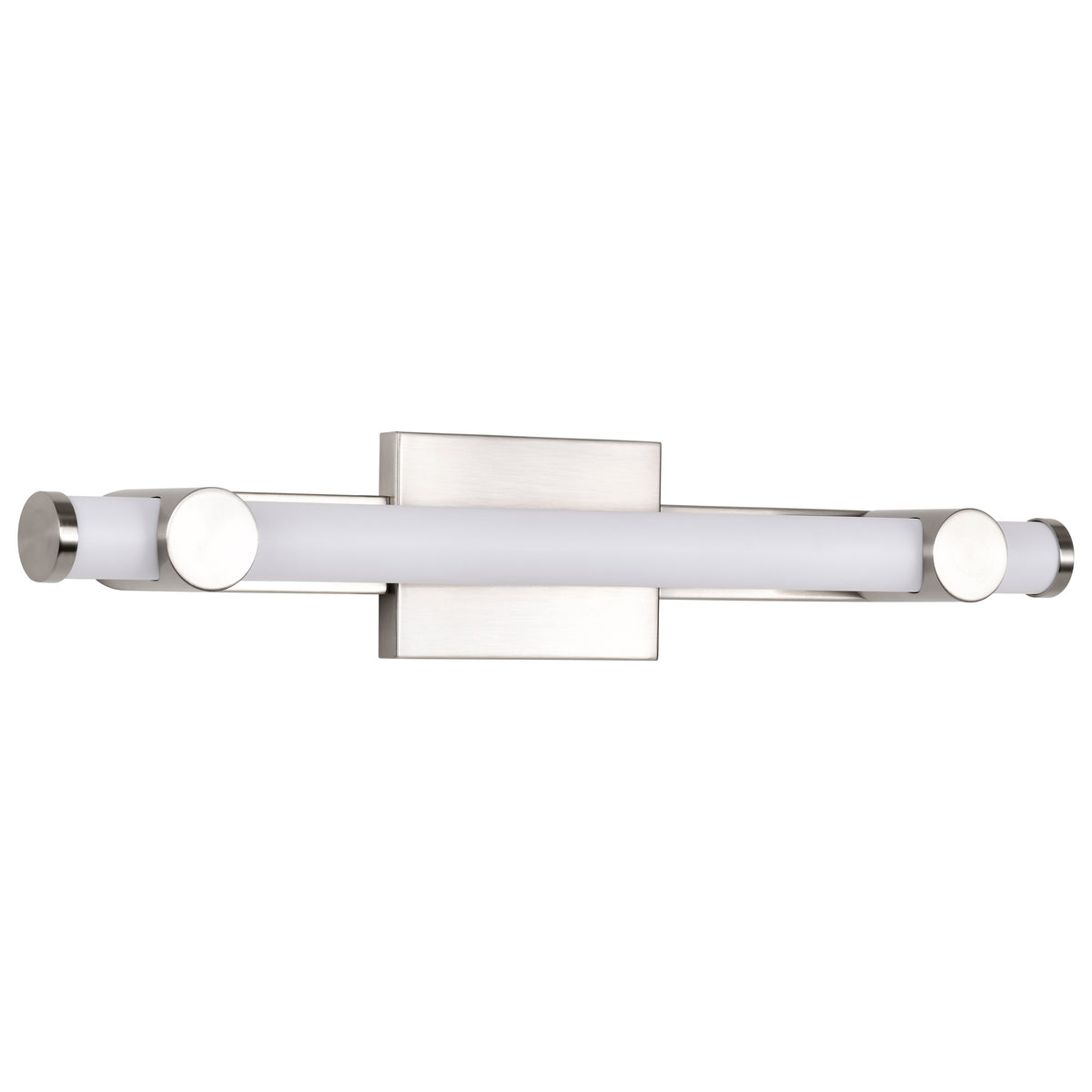 Bowman - 24 Inch LED Vanity - Brushed Nickel - Acrylic Lens