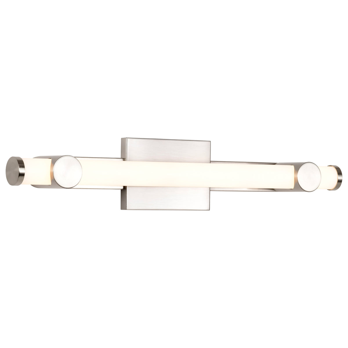 Bowman - 24 Inch LED Vanity - Brushed Nickel - Acrylic Lens