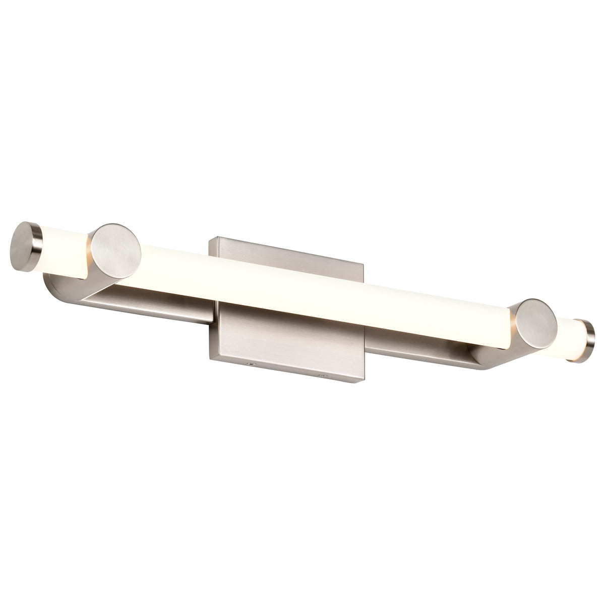 Bowman - 24 Inch LED Vanity - Brushed Nickel - Acrylic Lens