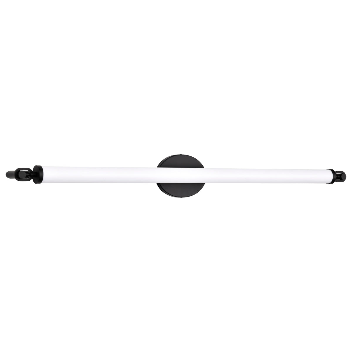 Edgeworth - 40 Inch LED Vanity - Matte Black - Acrylic Lens