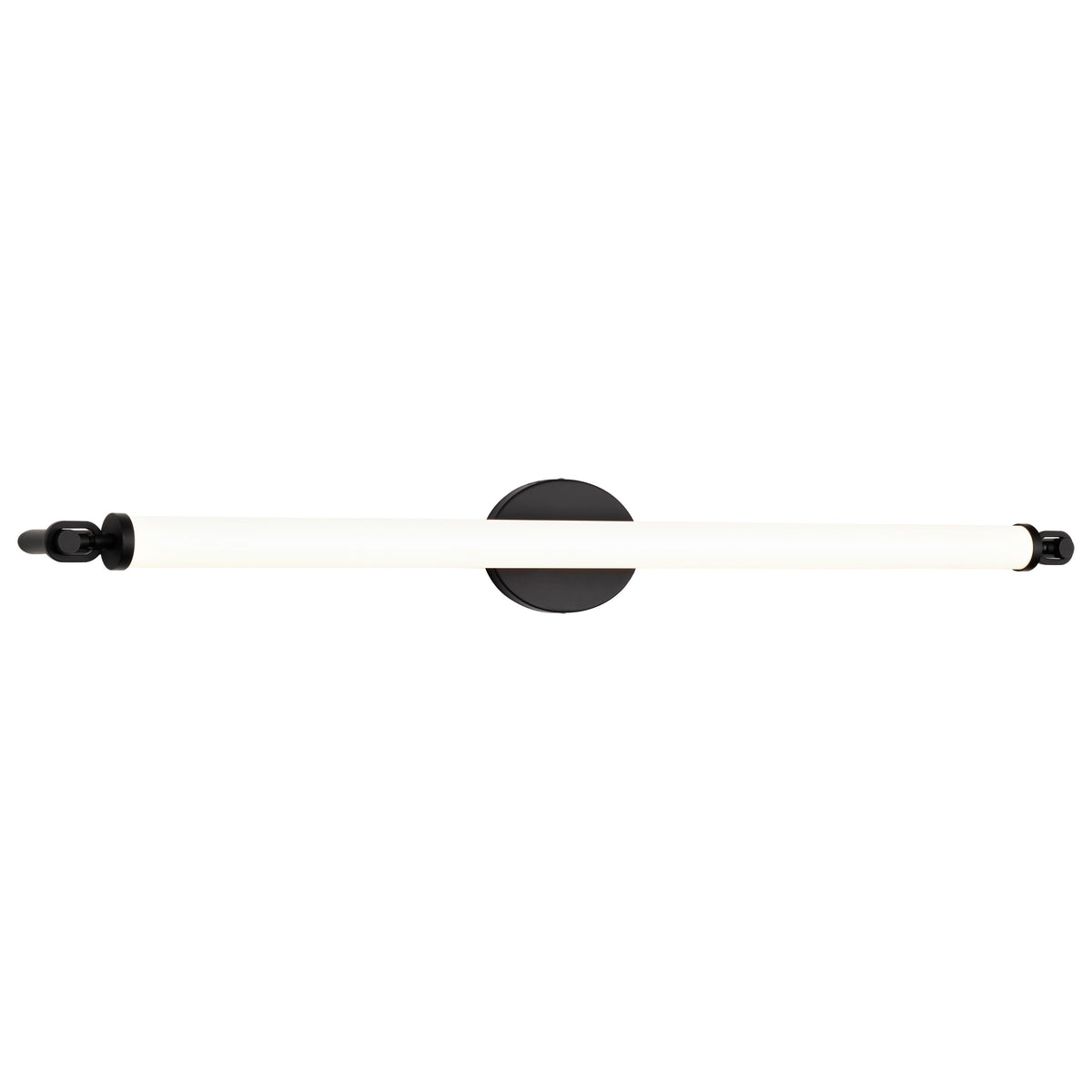 Edgeworth - 40 Inch LED Vanity - Matte Black - Acrylic Lens