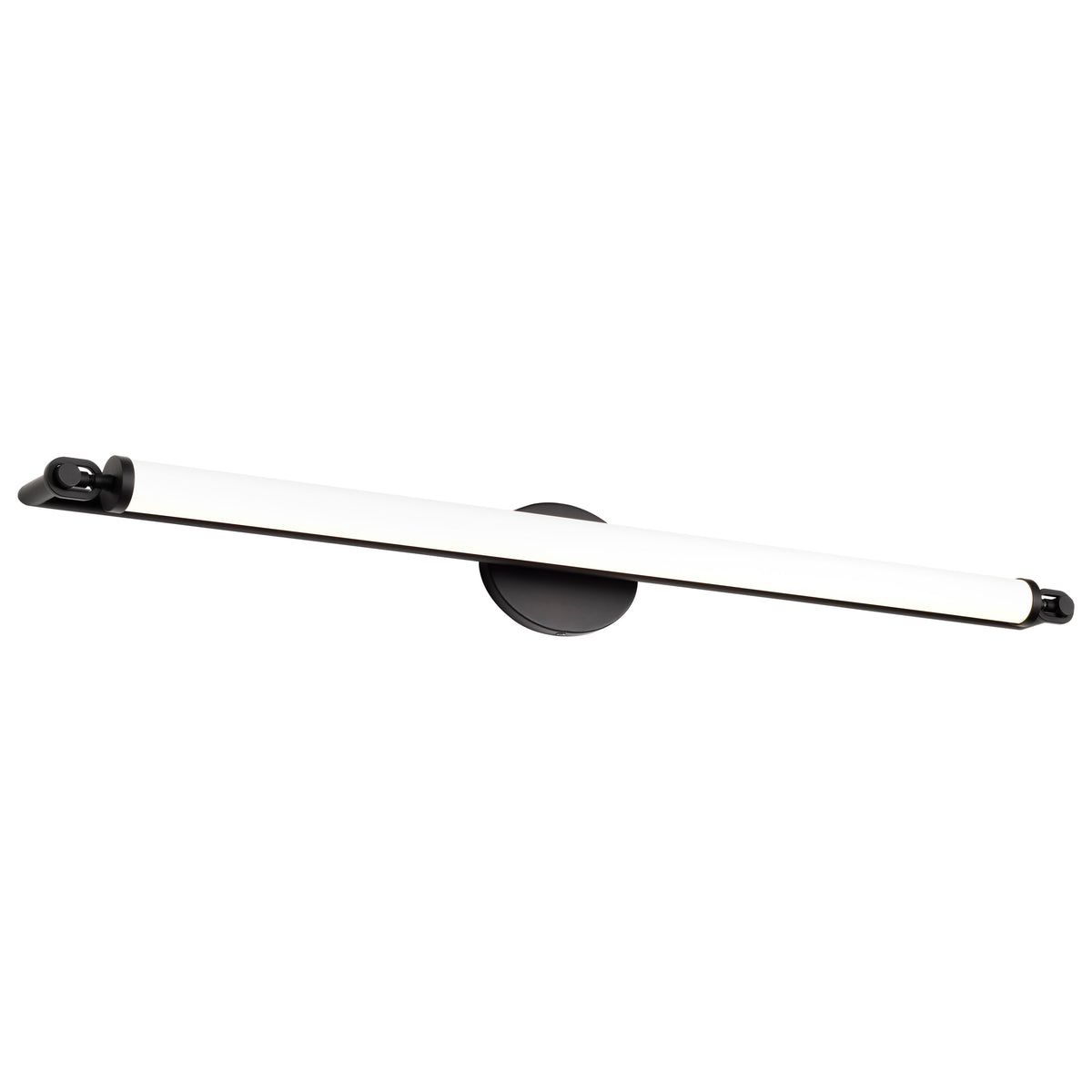 Edgeworth - 40 Inch LED Vanity - Matte Black - Acrylic Lens