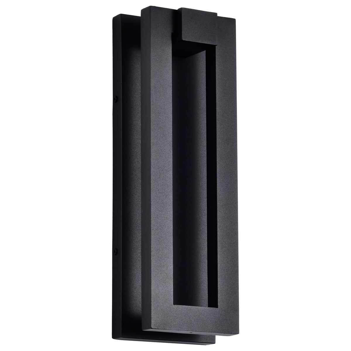 Crew - 32 Watt - 15 Inch LED Outdoor Sconce - Sand Black Finish for outdoor applications and hospitality spaces