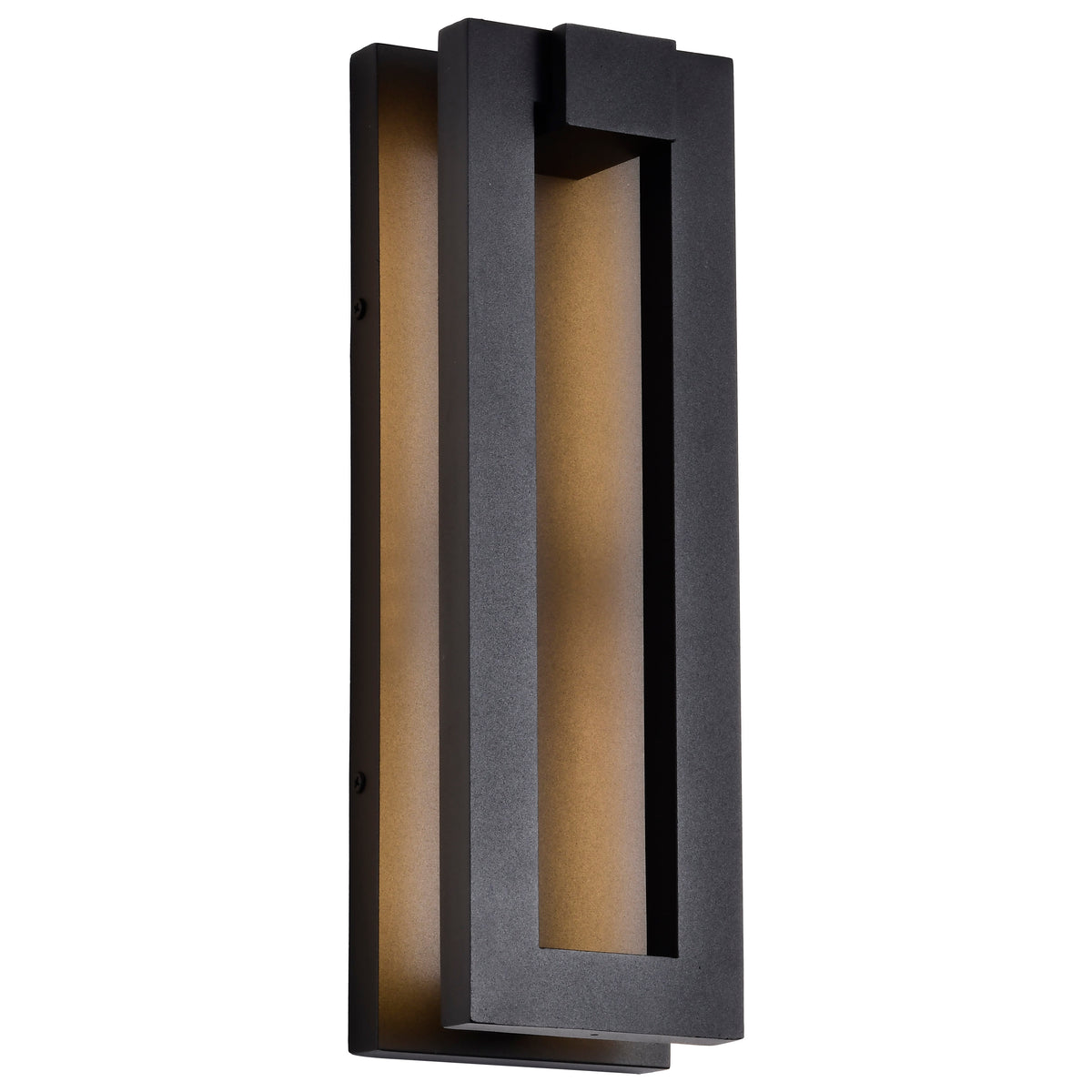 Crew - 32 Watt - 15 Inch LED Outdoor Sconce - Sand Black Finish