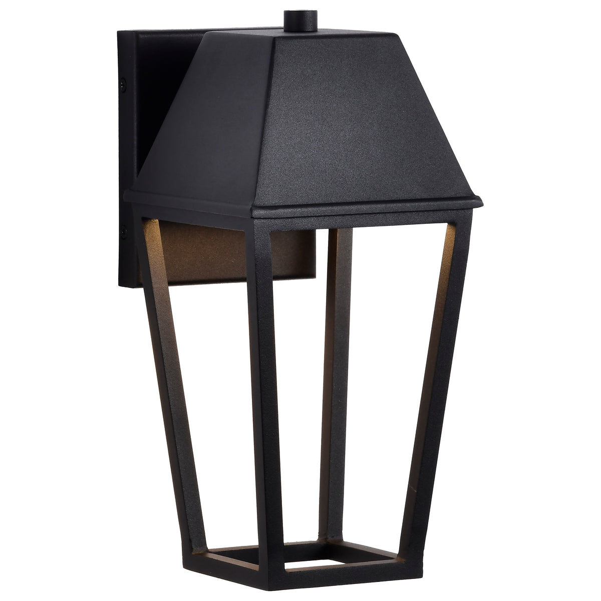 Colt - 10 Watt - LED Small Outdoor Lantern - Matte Black Finish
