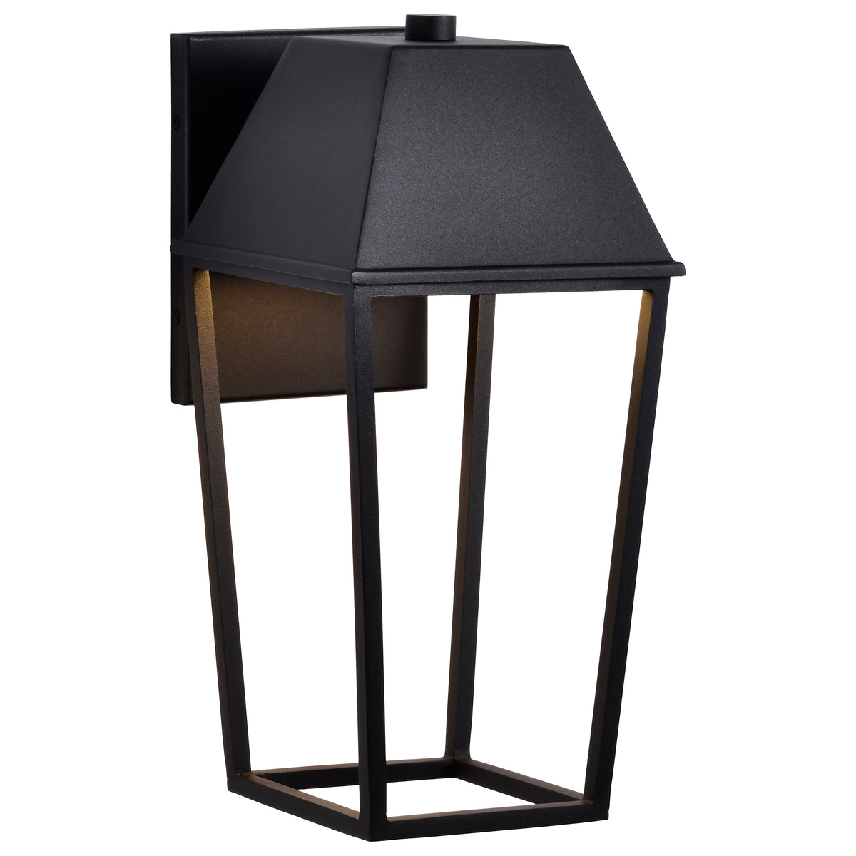 Colt - 10 Watt - LED Medium Outdoor Lantern - Matte Black Finish