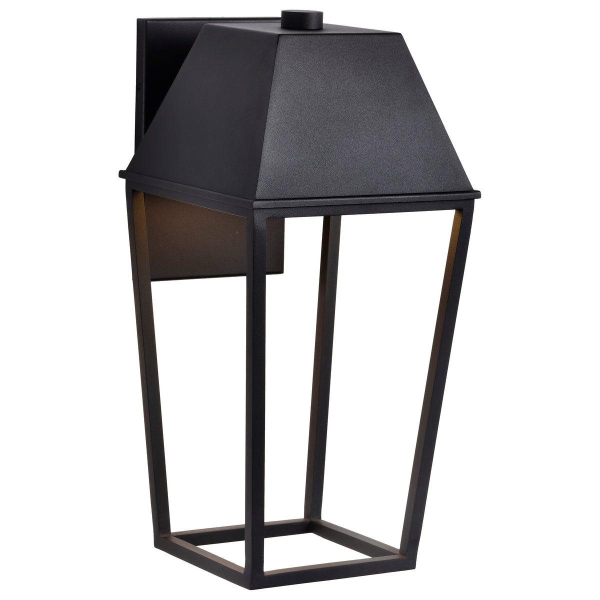 Colt - 10 Watt - LED Large Outdoor Lantern - Matte Black Finish