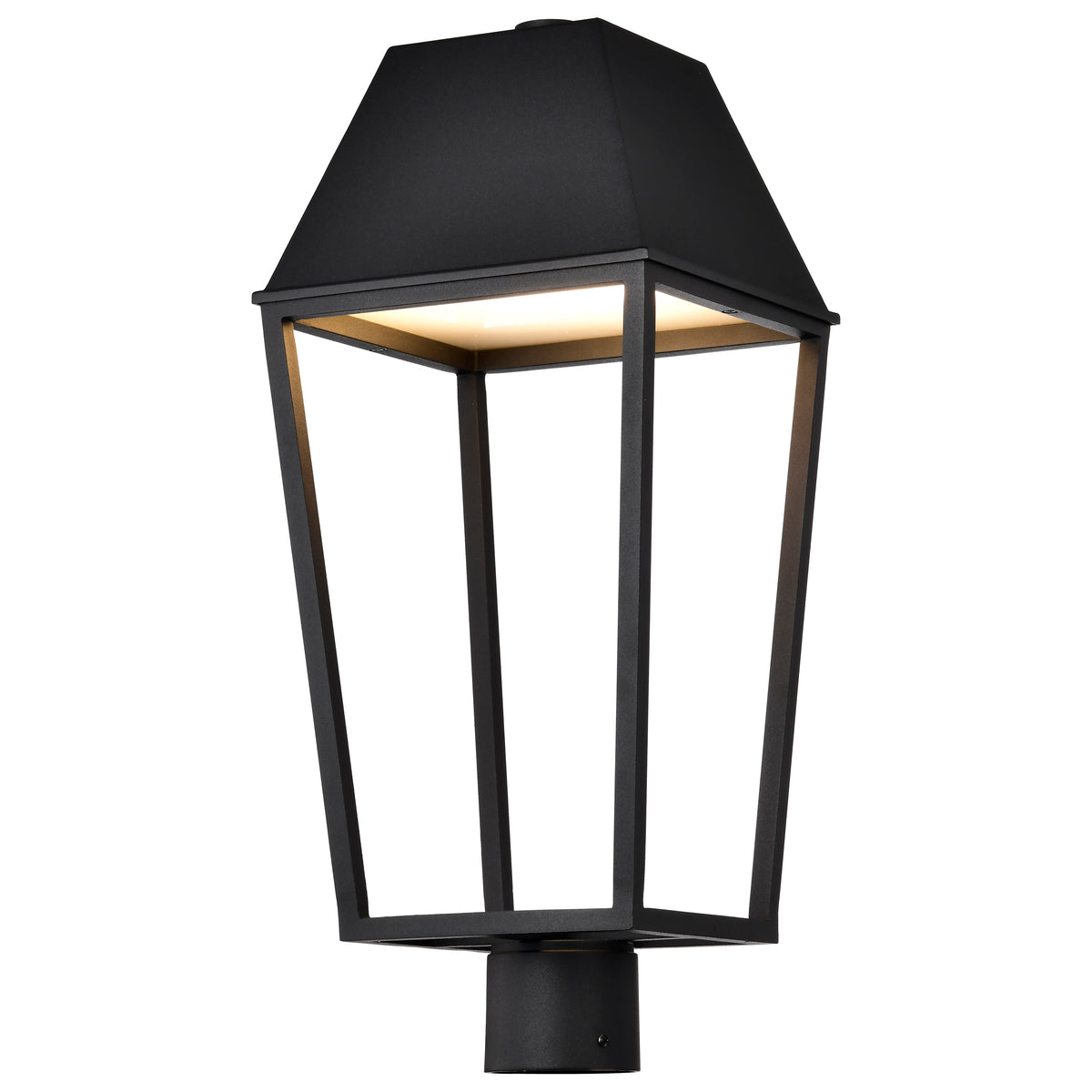Colt - 10 Watt - LED Outdoor Post Lantern - Matte Black Finish