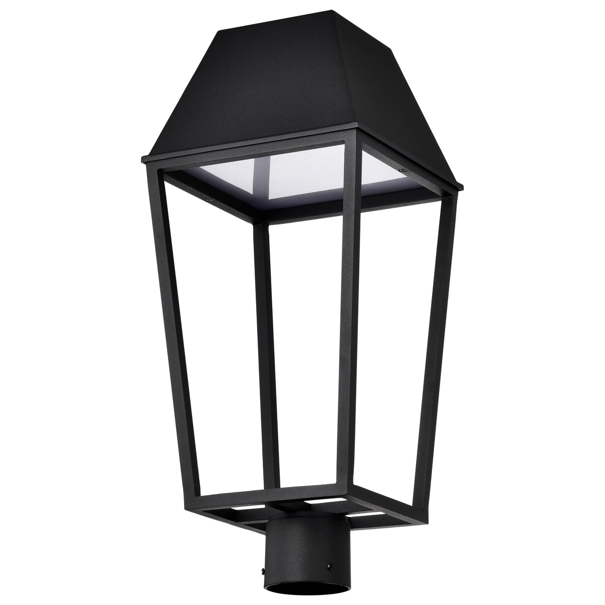 Colt - 10 Watt - LED Outdoor Post Lantern - Matte Black Finish