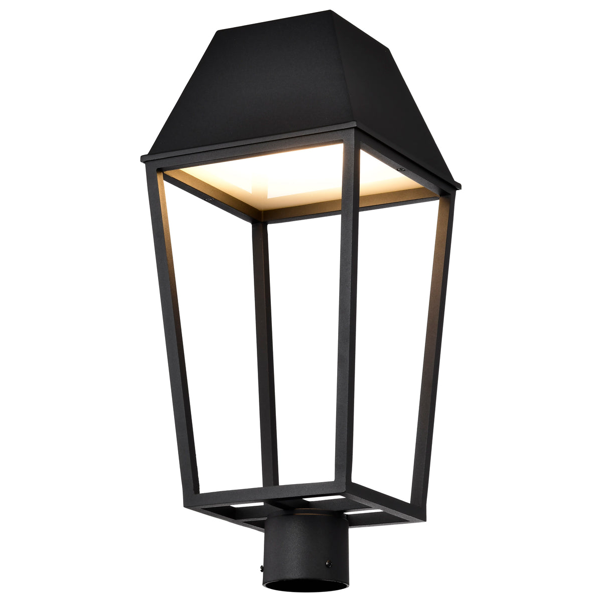 Colt - 10 Watt - LED Outdoor Post Lantern - Matte Black Finish