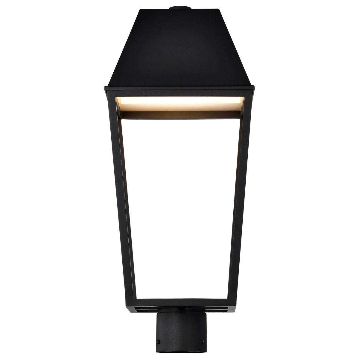 Colt - 10 Watt - LED Outdoor Post Lantern - Matte Black Finish