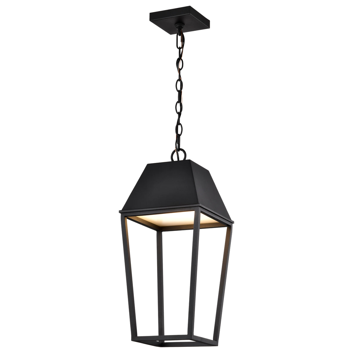 Colt - 10 Watt - LED Hanging Pendant - Matte Black Finish