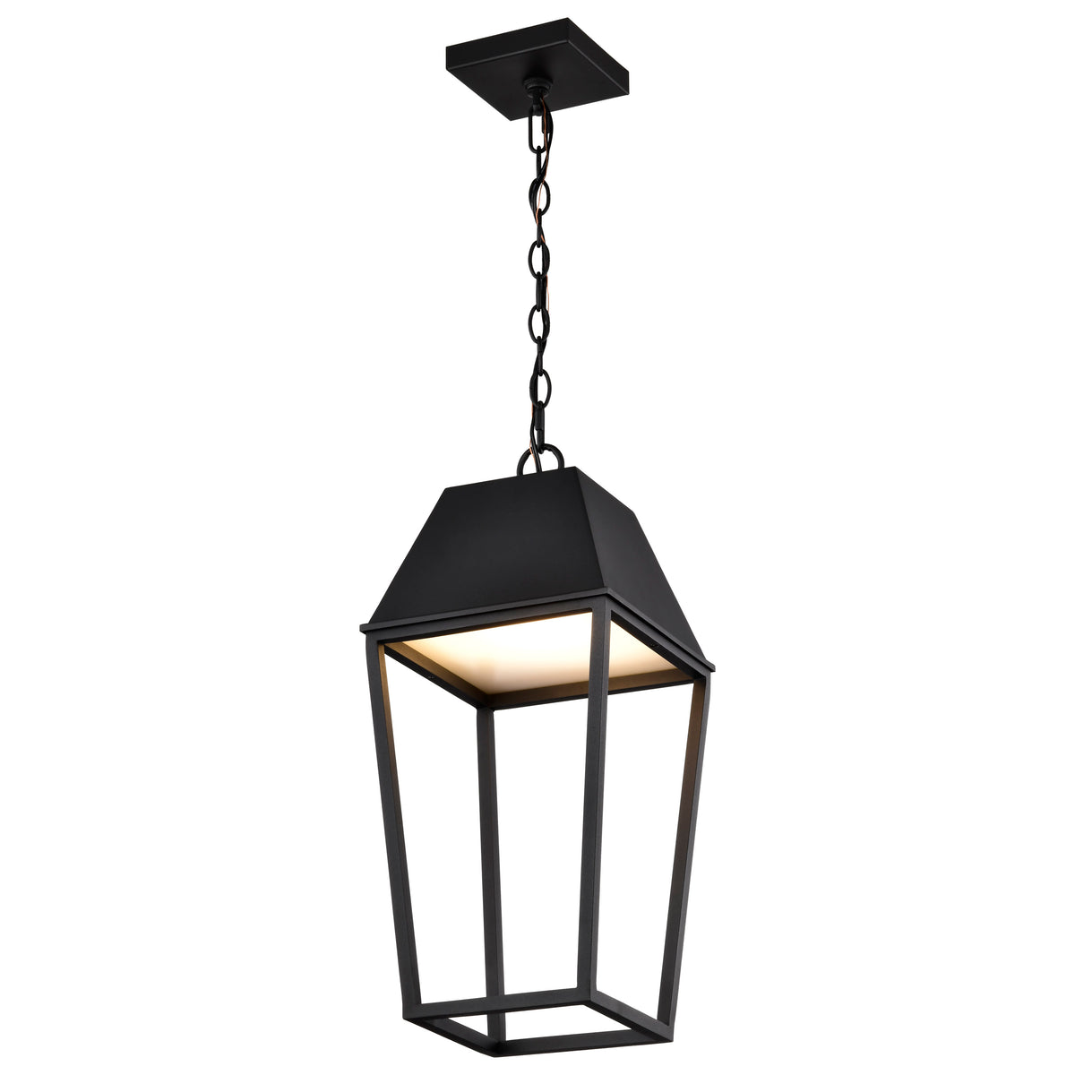 Colt - 10 Watt - LED Hanging Pendant - Matte Black Finish