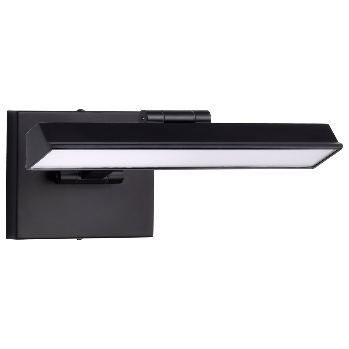 Hazel - 1 Foot LED Picture Light - 3 CCT Selectable - Black Finish - Acrylic Lens