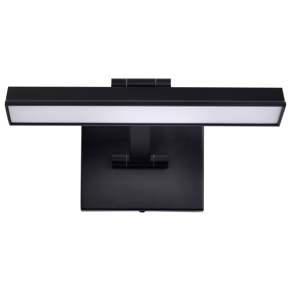 Hazel - 1 Foot LED Picture Light - 3 CCT Selectable - Black Finish - Acrylic Lens