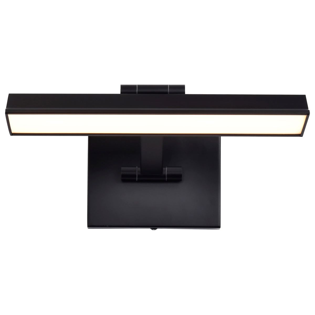 Hazel - 1 Foot LED Picture Light - 3 CCT Selectable - Black Finish - Acrylic Lens