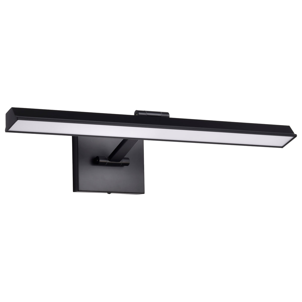 Hazel - 2 Foot LED Picture Light - 3 CCT Selectable - Black Finish - Acrylic Lens