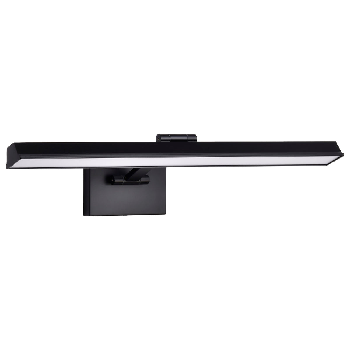Hazel - 2 Foot LED Picture Light - 3 CCT Selectable - Black Finish - Acrylic Lens