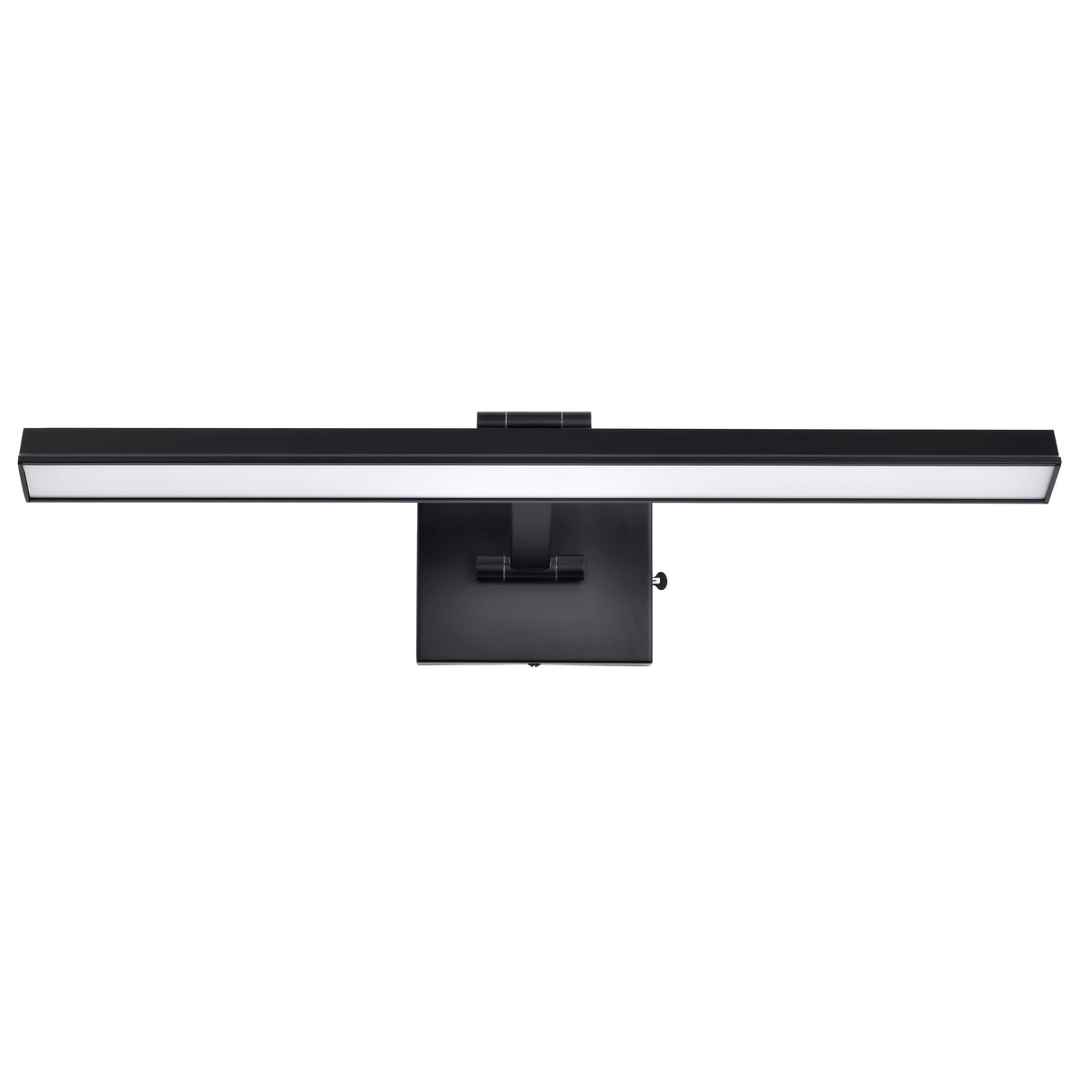 Hazel - 2 Foot LED Picture Light - 3 CCT Selectable - Black Finish - Acrylic Lens