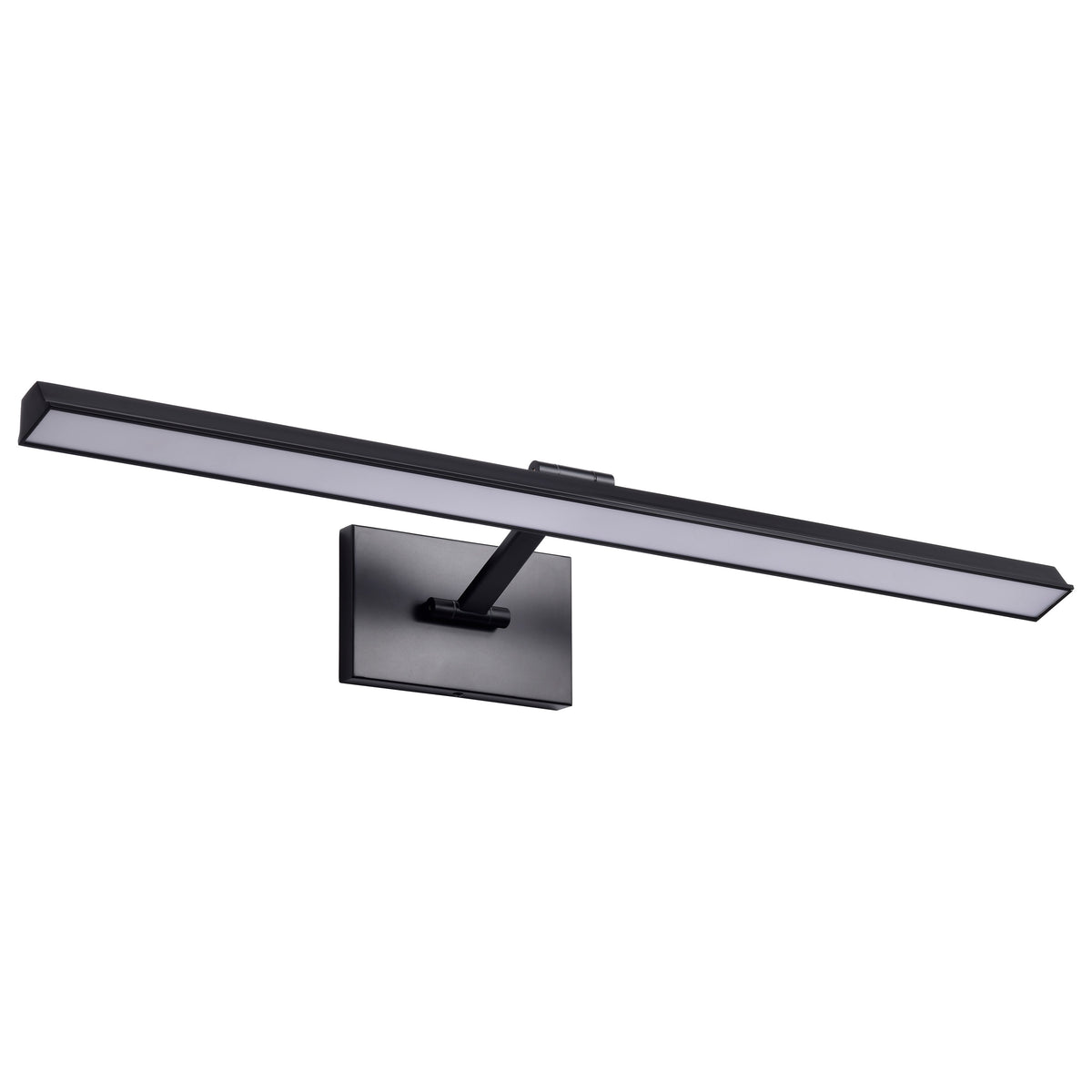 Hazel - 3 Foot LED Picture Light - 3 Selectable - Black Finish - Acrylic Lens lighting product