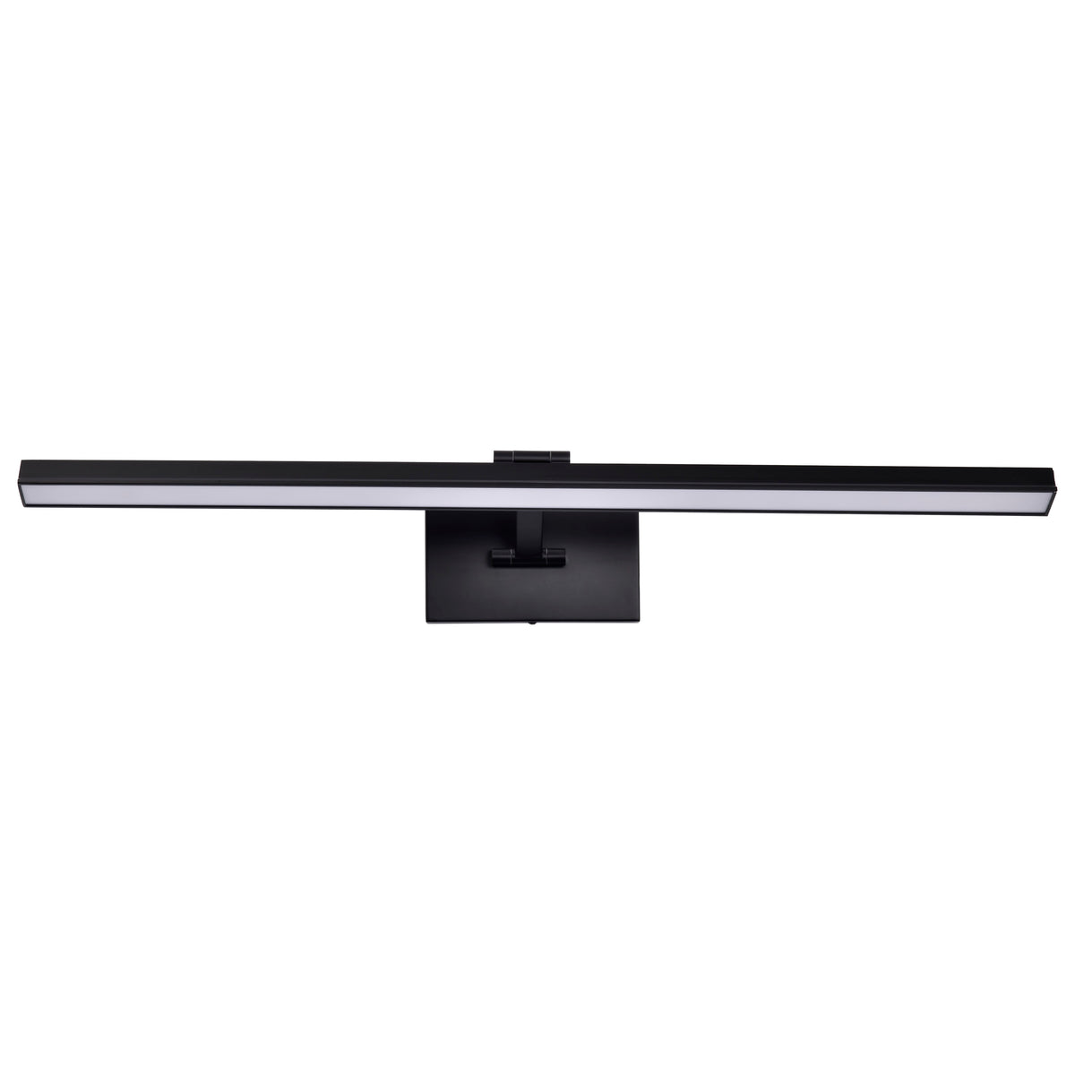 Hazel - 3 Foot LED Picture Light - 3 CCT Selectable - Black Finish - Acrylic Lens