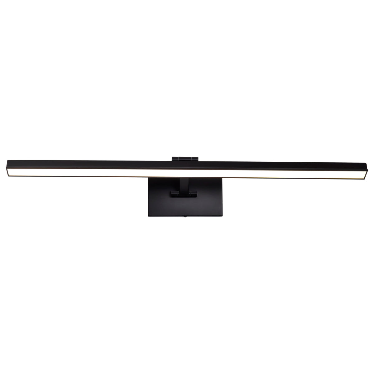 Hazel - 3 Foot LED Picture Light - 3 CCT Selectable - Black Finish - Acrylic Lens