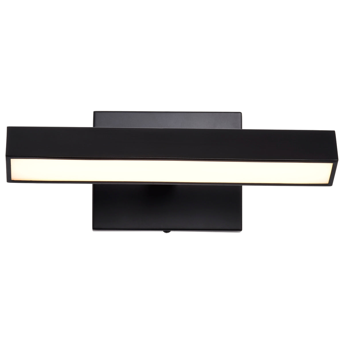 Mila - 1 Foot LED Picture Light - 3 CCT Selectable - Black Finish - Acrylic Lens