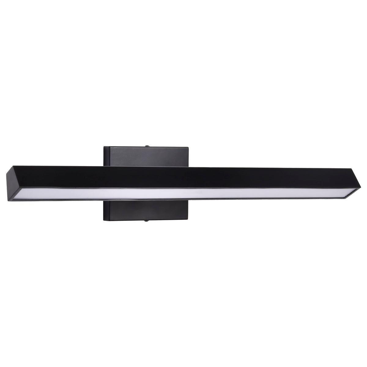 Mila - 2 Foot LED Picture Light - 3 CCT Selectable - Black Finish - Acrylic Lens