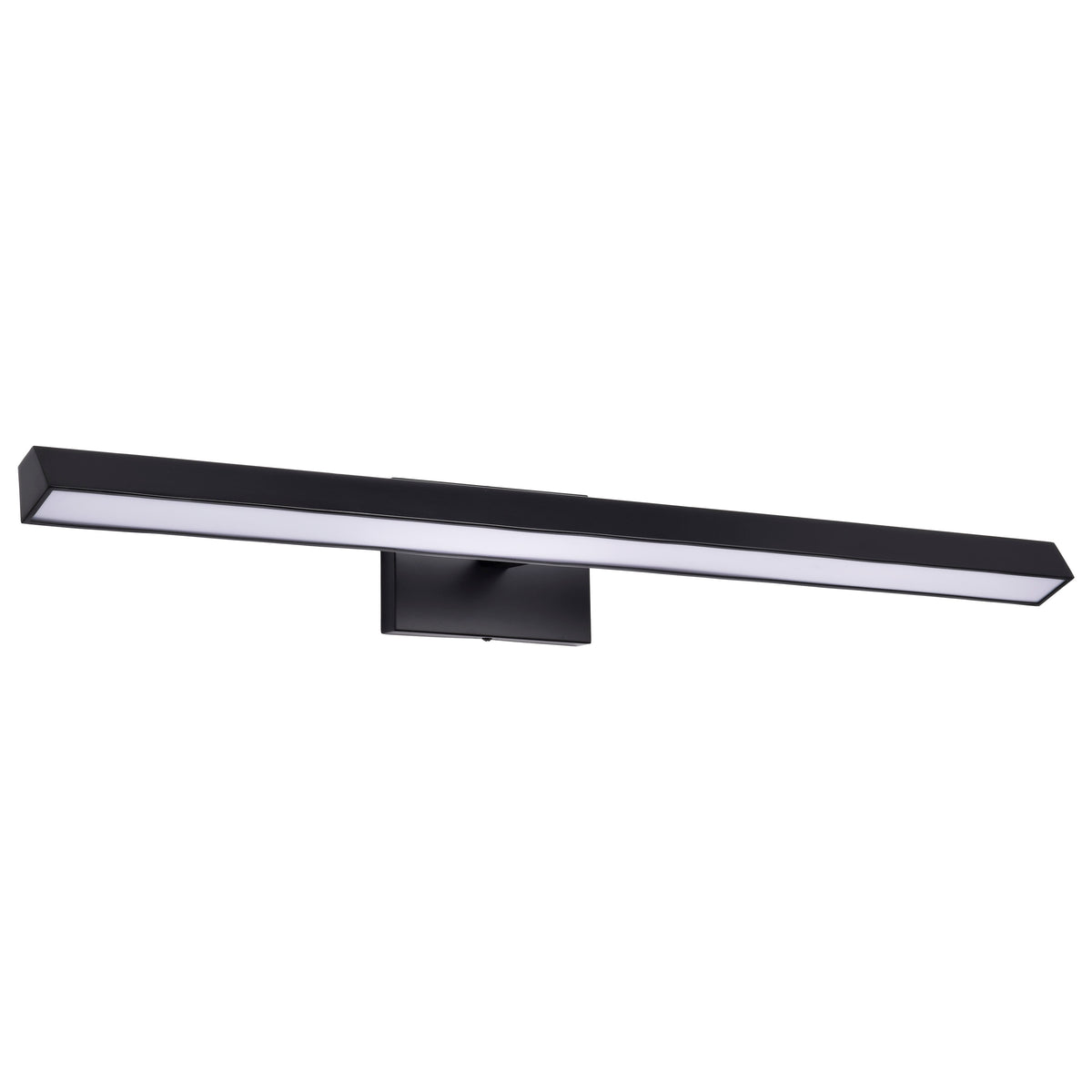 Mila - 3 Foot LED Picture Light - 3 CCT Selectable - Black Finish - Acrylic Lens