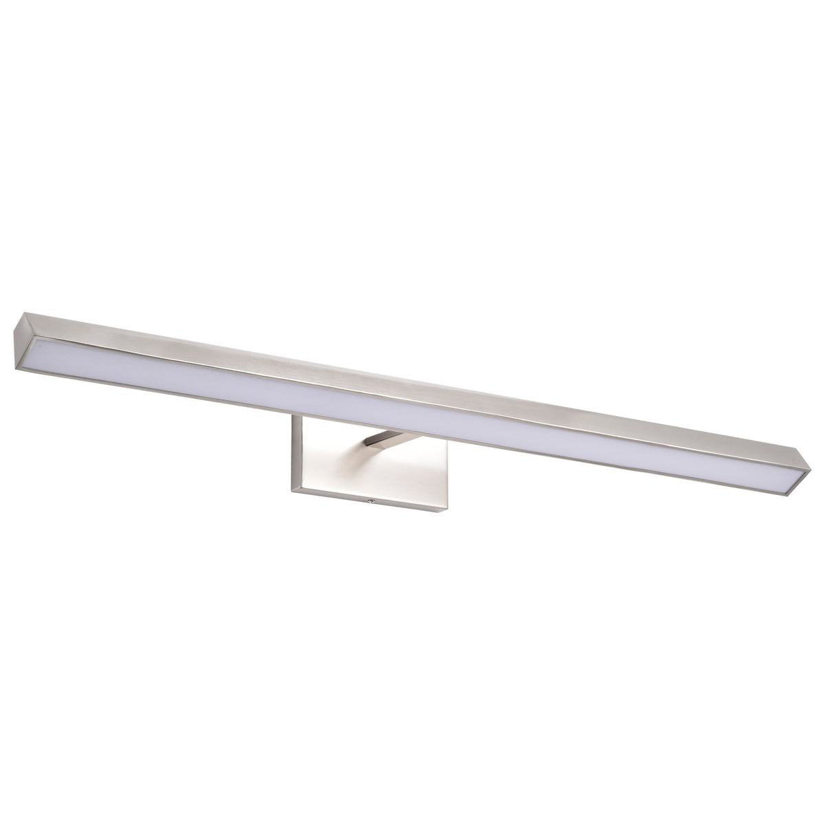 Mila - 3 Foot LED Picture Light - 3 Selectable - Brushed Nickel Finish - Acrylic Lens lighting product