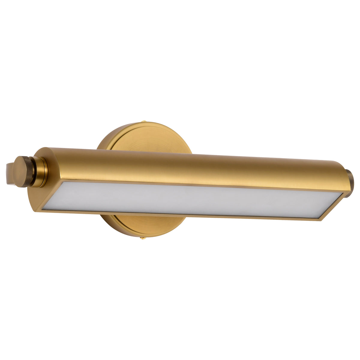 Auden - 18 Inch LED Vanity - 3 CCT Selectable - Vintage Brass Finish - Acrylic Lens